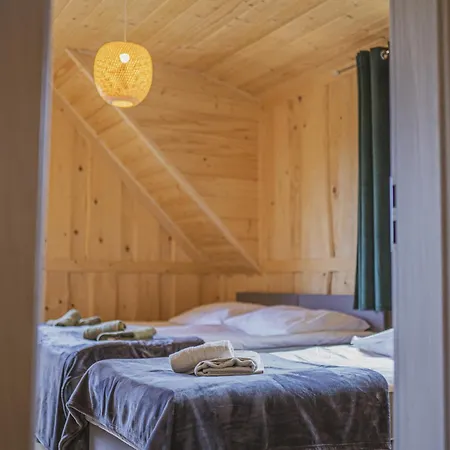 בקתה Szafranowe Wzgorze Iii-dom Z Parkingiem, Sauna, Zew Jacuzzi