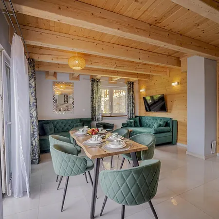Σαλέ Szafranowe Wzgorze Iii-dom Z Parkingiem, Sauna, Zew Jacuzzi